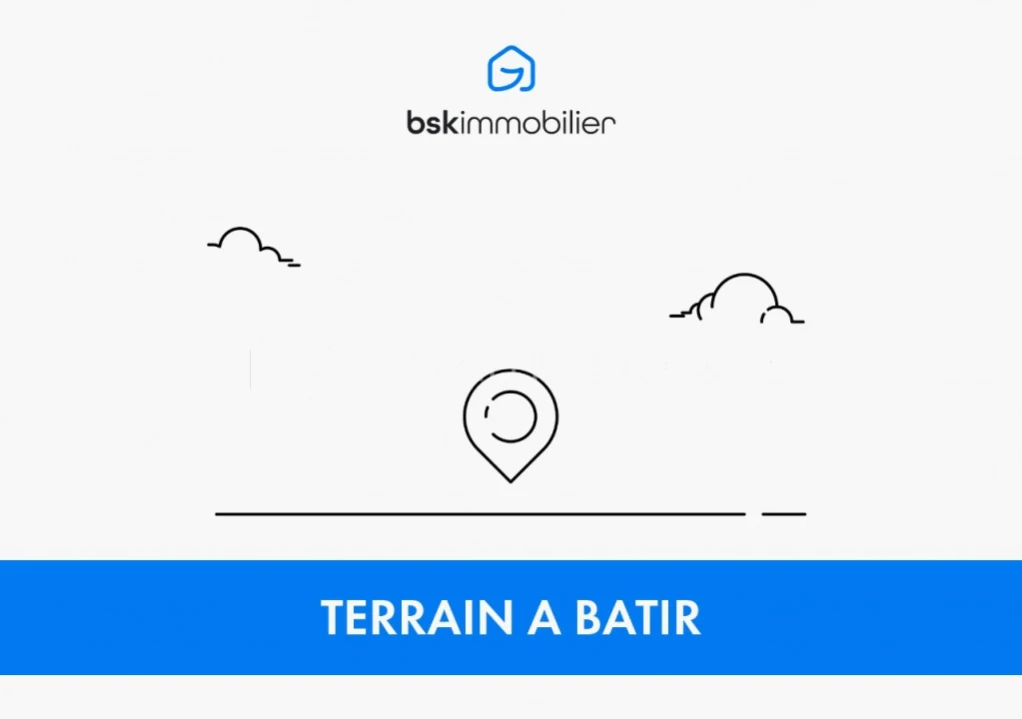 Terrain de 785 m²